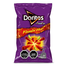 DORITOS DINAMITA FLAMIN HOT 100grs.   (27)