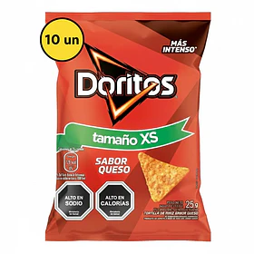 DORITOS QUESO 25grs.x 10un.   (8)                 