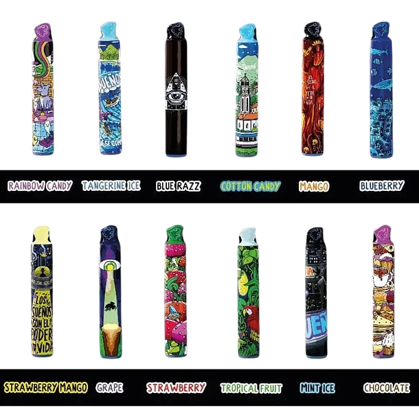 FLY VAPES 2500 PUFF VARIEDADES                    