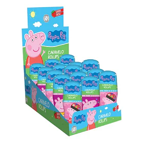 CARAMELO ROLLIPS PEPPA PIG 30ml.DISPLAY x 15u.(18)