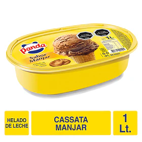CASSATA LITRO MANJAR PANDA  (6)                   