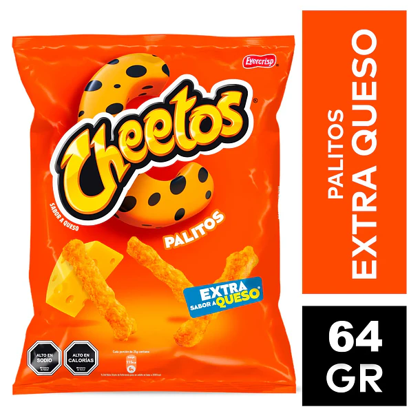 CHEETOS PALITOS 64grs.x  10un.  (6)               