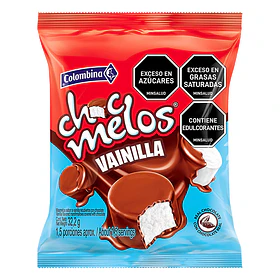 CHOCMELOS SNACK VAINILLA/CHOC.32.2grs.  (24)      