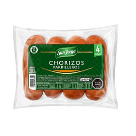 CHORIZO PARRILLERO SAN JORGE 200grs. (15)         