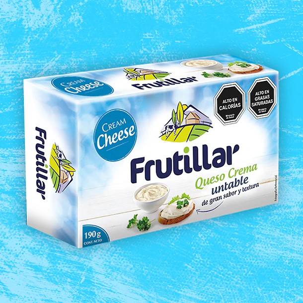 CREAM CHEESE FRUTILLAR 190grs.  (12)