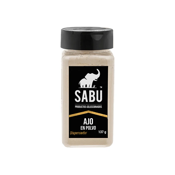 DISPENSADOR DE AJO EN POLVO SABU 137gr.   (8)