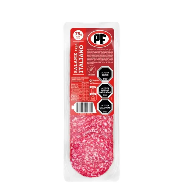 SALAME ITALIANO PF 75grs.  (25)                   