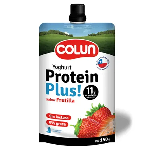 YOGHURT COLUN PROTEIN SQUEEZE FRUTILLA 150g       