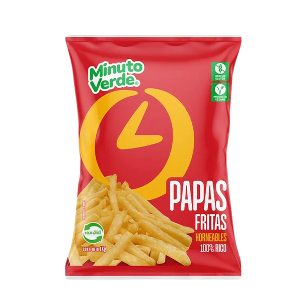 PAPAS TRADICIONALES MINUTO VERDE 1 KILO (10)      