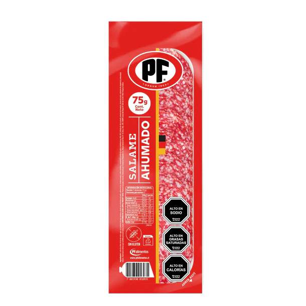 SALAME AHUMADO PF 75grs.  (25)                    