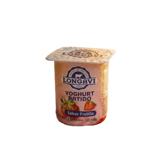 YOGHURT LONGAVI FRUTILLA 110grs.   (48)           