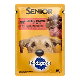 SACHET PEDIGREE SENIOR CARNE EN SALS.100g.(CJx12u)