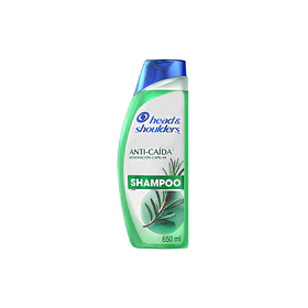 SHAMPOO H. SHOULDERS ANTICAIDA ROMERO 375ml.(12)  