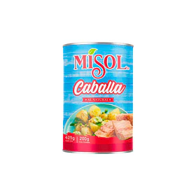 CABALLA MISOL AL NATURAL 425grs.   (24)           