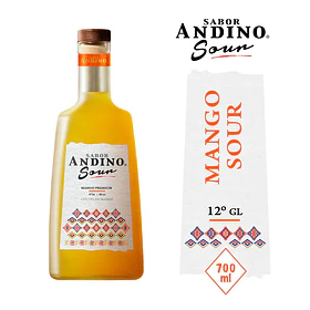 SABOR ANDINO MANGO SOUR 12°G.L. 700cc.  (12)      