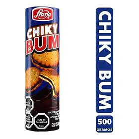GALLETA CHIKY BUM CHOCOLATE 500grs.  (12)         