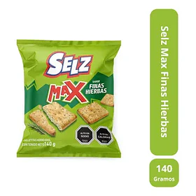 GALLETA SELZ MAX FINAS HIERBAS 140grs.  (15)      