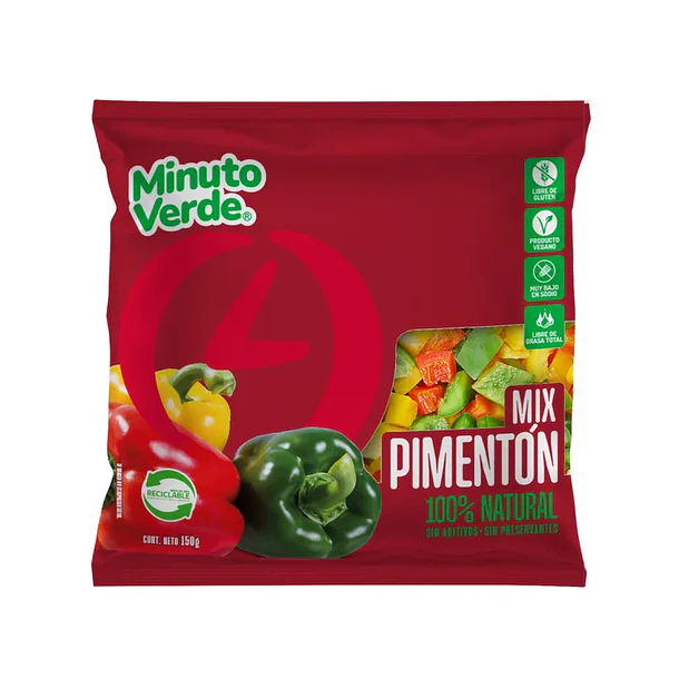 MIX PIMENTON MINUTO VERDE 150grs.
