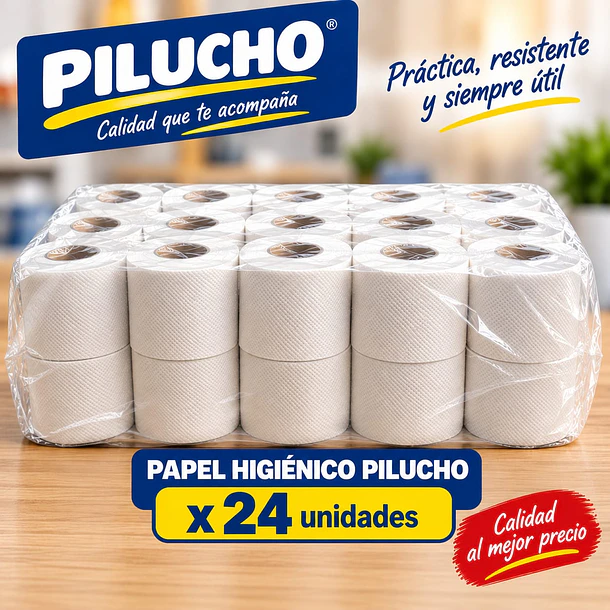 PAPEL HIG. PILUCHO x 24u.                         