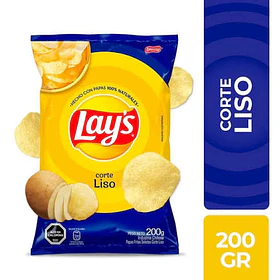 PAPA LAYS C/lLISO   200grs.   (12)