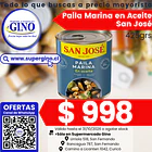 PAILA MARINA EN ACEITE SAN JOSE 425grs.   (24)     1