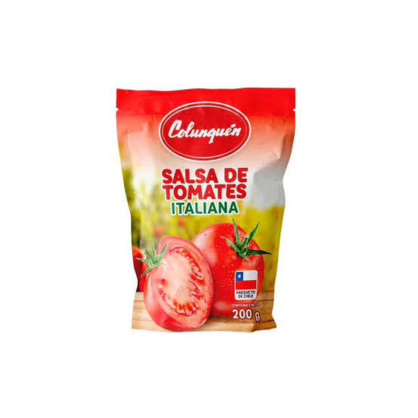 SALSA TOMATE ITALIANA COLUNQUEN 200grs.  (36)     