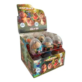 HUEVO TOY KAPIBARA 20grs. (DP.x 18u.)  (6)        