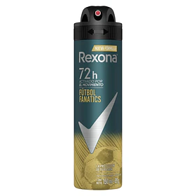 DESODORANTE REXONA SPRAY HOMBRE FUTBOL 150ml.(12) 