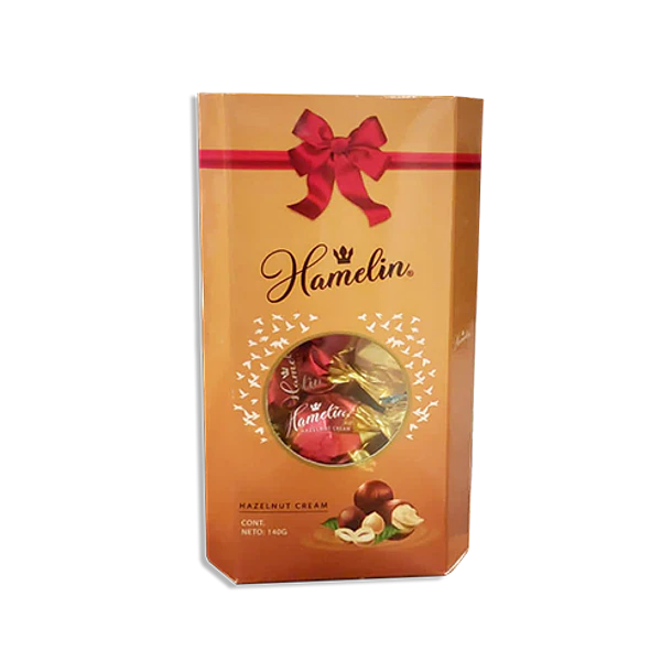 HAMELIN RECTANGULO HAZELNUT 140grs.   (12)        