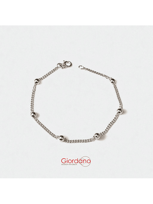 Pulsera Grumete con pelotitas 1