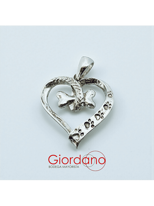 Colgante corazón Mascota  1