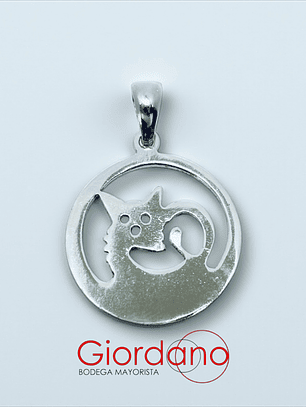 Colgante gato Círcular 