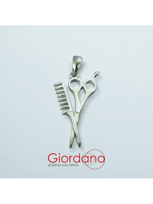 Colgqnte Tijera y peine  1