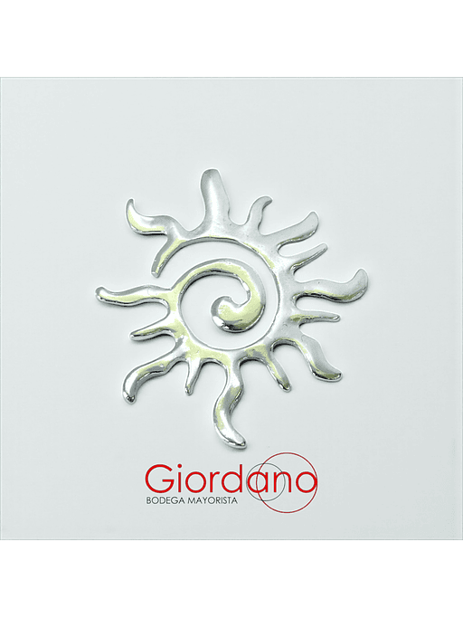 Colgante Sol Espiral  1