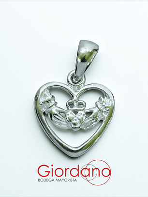 Colgante Corazón Claddagh
