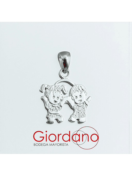 Colgante Hermanitos Tomados de la Mano  1