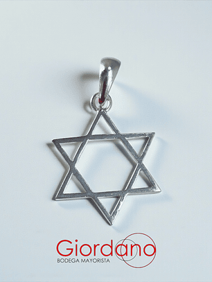 Colgante Estrella de David 