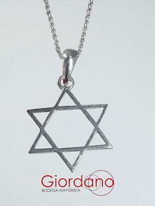 Colgante Estrella de David 