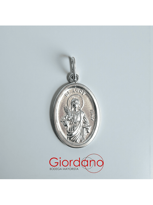 Colgante Escapulario de Santa Lucía  1