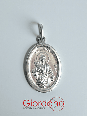 Colgante Escapulario de Santa Lucía 