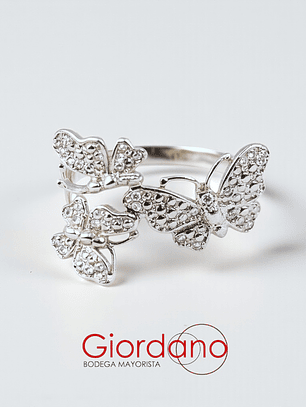 Anillo Múltiples Mariposas 