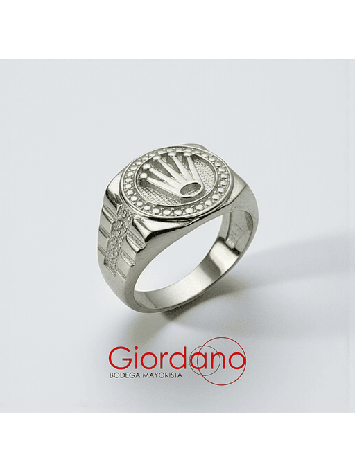 Anillo Corona circular  2
