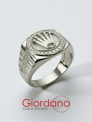 Anillo Corona circular 