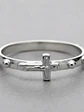 Anillo Rosario Denario Plata Genuina Ley 925 Con Crucifijo - Miniatura 6