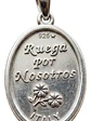 Medalla Virgen Inmaculada Concepción Plata Genuina Ley 925 - Miniatura 2
