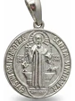 Colgante San Benito Plata Ley 925 - Miniatura 1