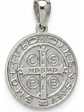 Colgante San Benito Plata Ley 925 - Miniatura 2