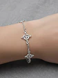 Pulsera Nudo Celta De Plata Genuina Amuleto De Protección - Miniatura 2