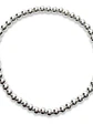 Pulsera Elástica De Bolitas Plata Genuina Ley 925 - Miniatura 1