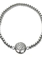 Pulsera Árbol De La Vida Plata Genuina Ley 925 Bolitas Mujer - Miniatura 1